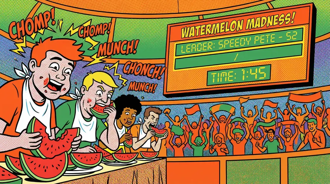 今日吃瓜 吃瓜大赛竞技场漫画横幅